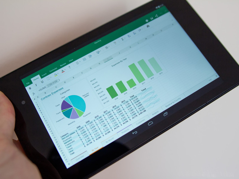 Microsoft Office for Android tablets